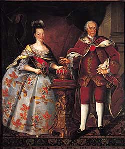 D. Maria I e D. Pedro III