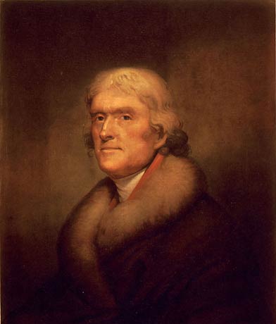 Retrato de Thomas Jefferson