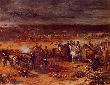 Napoleão em Waterloo, de sir William Allen