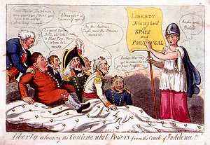 A liberdade triunfante em 1808