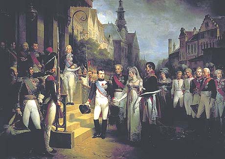 Napoleão I e a rainha Luísa da Prússia