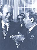 Brezhnev e Ford