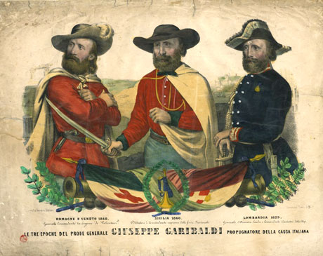 As três épocas de Garibaldi