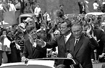 John Kennedy em Berlim, em 1963
