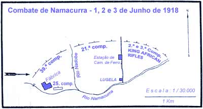 Mapa de Namacurra
